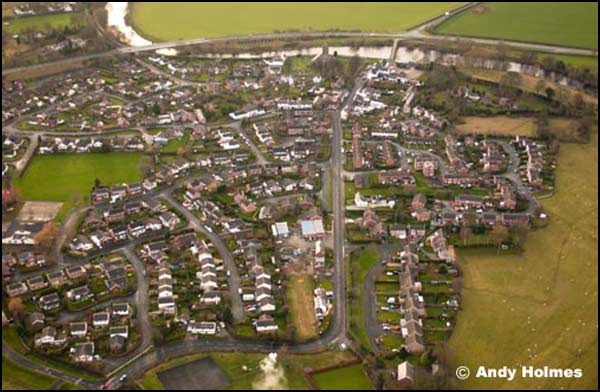 Bangor-on-Dee photographed from East to West