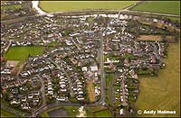 Bangor-on-Dee photographed from East to West Click to view larger image