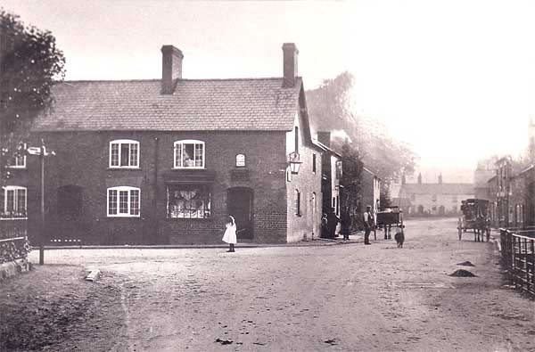 Bangor-on-Dee Corner of Whitchurch Road Early 1900's