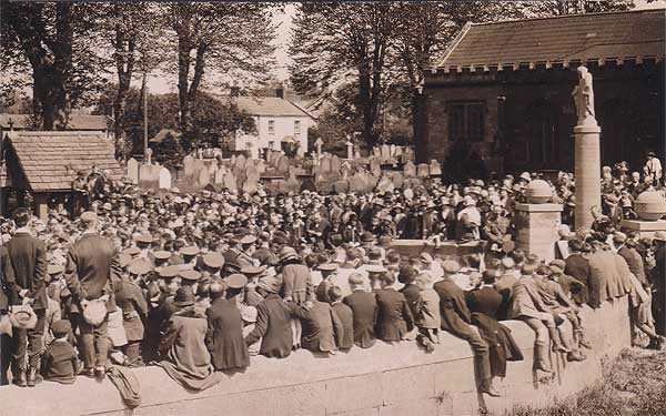 Dedication of Bangor-on-Dee War Memorial Sunday 24th May 1925