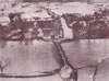 Bangor-on-Dee Aerial View of Flood