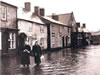 Bangor-on-Dee Whitchurch Road Flooded
