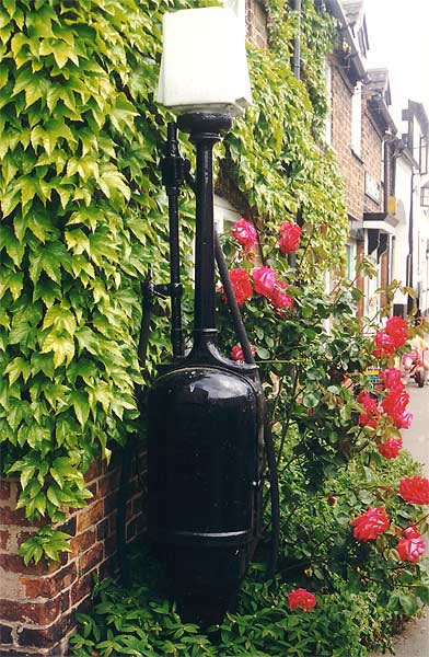 Vintage Petrol Pump High Street Bangor-on-Dee