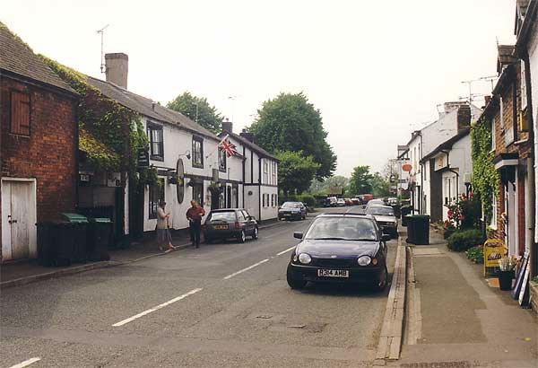 Bangor-on-Dee High Street