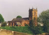 Bangor-on-Dee Church Viewed from The Old Bridge