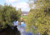 Bangor-on-Dee Church from the New Bridge in Late Summer