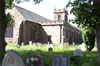 North East aspect of Bangor-on-Dee Church on a Spring Day