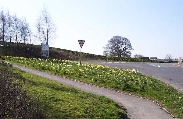 Junction of Whitchurch Road and The A525 Road Bangor-on-Dee