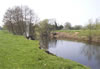 The banks of the River Dee Bangor-on-Dee North Wales