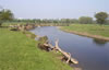 Another view of the River Dee Bangor-on-Dee North Wales