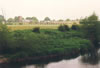 Looking across the fields from the "Turn of the Dee" Bangor-on-Dee North Wales